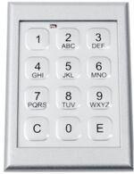 TA KEYBOARD - Electronic numerical combination lock with film keyboard